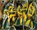 Cinq femmes 1907 Kubismus Pablo Picasso